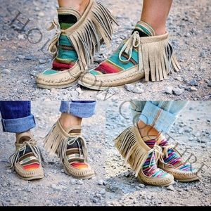 Holy cow couture moccasins size 10